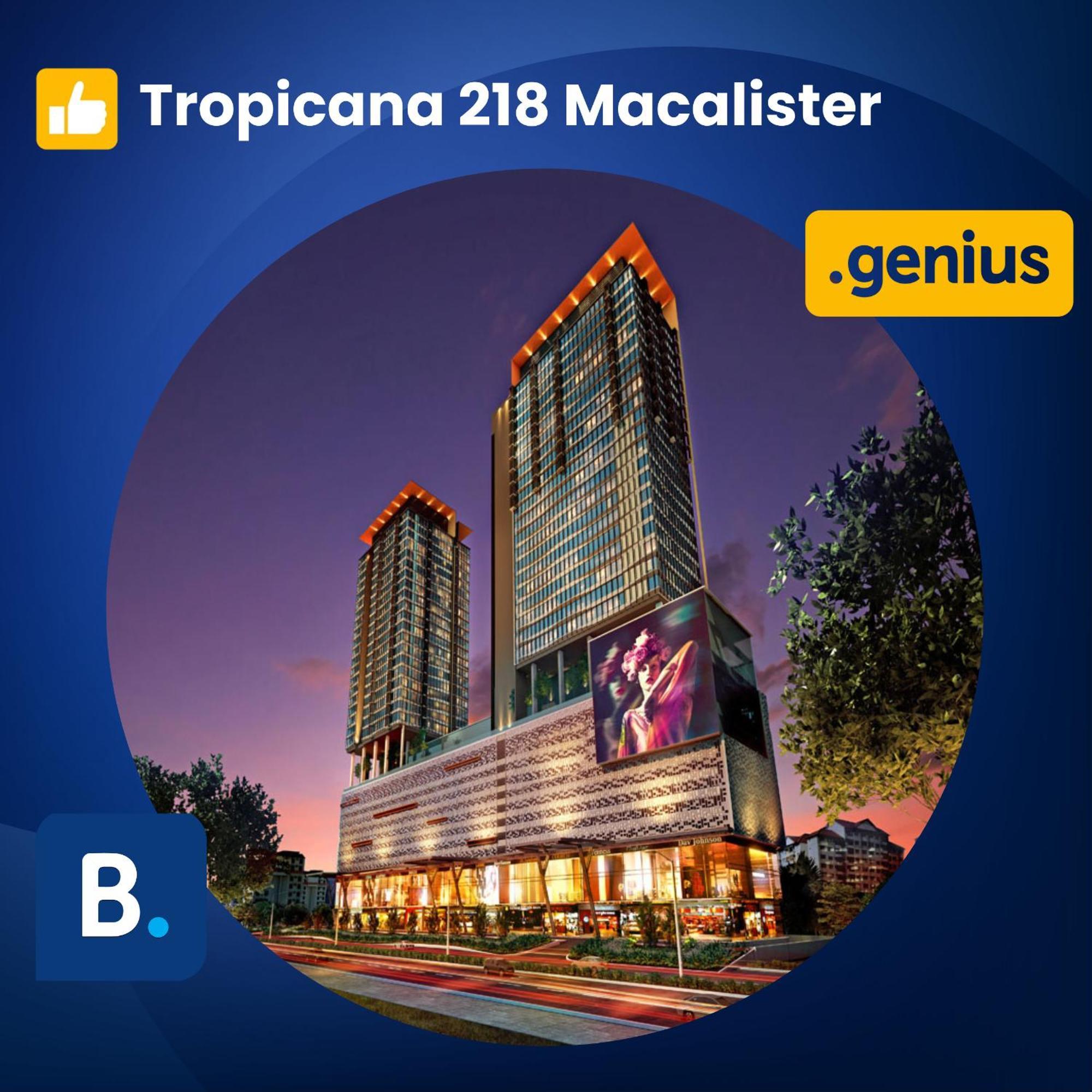 Tropicana 218 Macalister Penang Apartman George Town  Kültér fotó